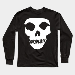 WolfMerrik Skull Logo Long Sleeve T-Shirt